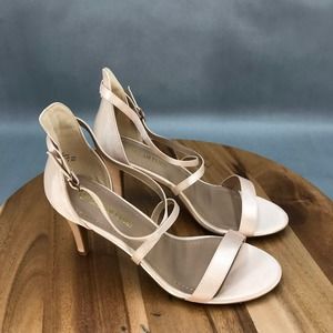 Dream Pairs Strappy Sandals Womens 8.5 Pink Pumps Heels Ankle‎ Straps Adjustable